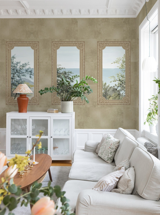 A Room With A View, Beige Marble