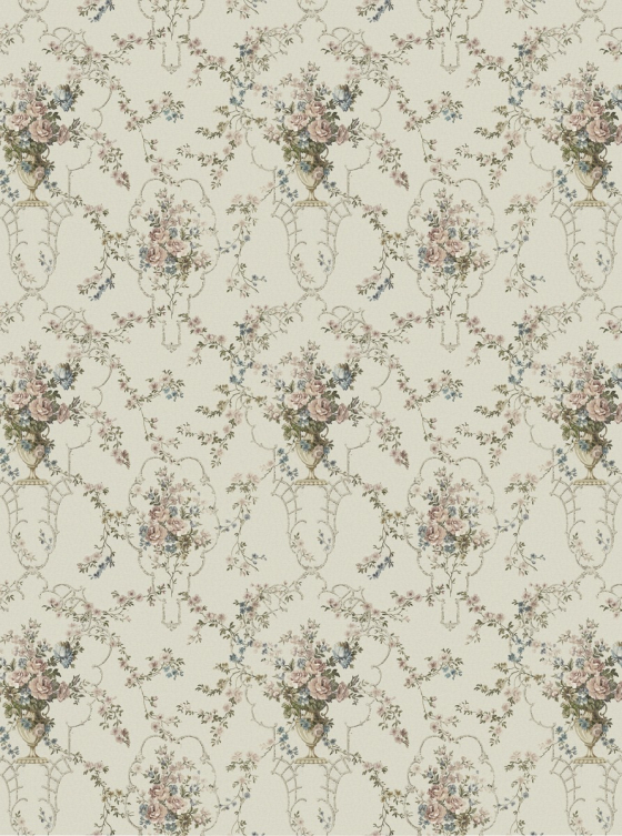 Rose Antique, White/Multi
