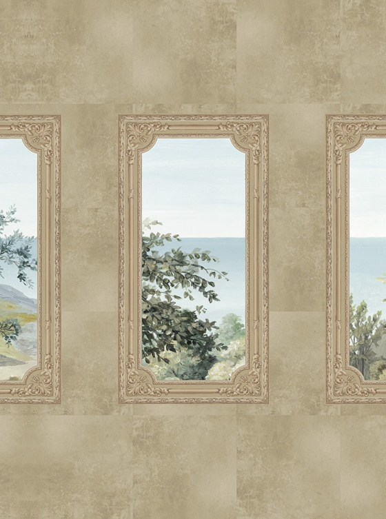 A Room With A View, Beige Marble